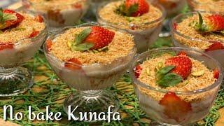 Simple No Bake Delicious Kunafa