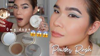 OMG!! GRWM ALL ABOUT THE BASE POWDER RUSH VELVET SETTING POWDER | REVIEW | JEN DE LEON