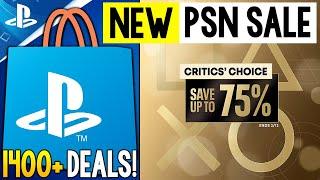 GIGANTIC NEW PSN SALE LIVE NOW! PSN Critics Choice Sale 1400+ Deals (NEW PlayStation Deals 2025)