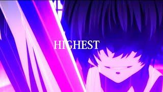 陰の実力者になりたくて!op『HIGHEST』(Lyric/1080p60推奨)【MAD】