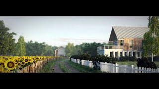 TUTORIAL: Modern Barn, Part 1 - Scattering sunflowers and trees in 3ds Max (intermediate)