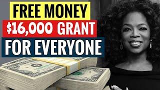 GRANT money EASY $16,000! 3 Minutes to apply! Free money not loan