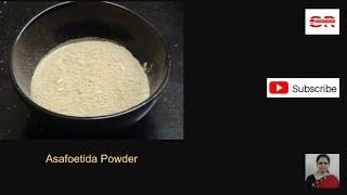 Home made asafoetida powder