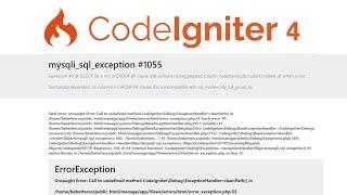 SELECT list is not in GROUP BY clause and contains nonaggregated column. sql_mode=only_full_group_by