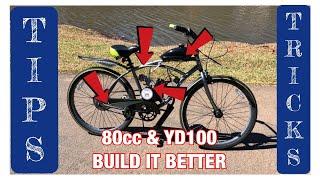 80cc Part 2 - TIPS & TRICKS / Throttle and Throttle Body Tips Motorized Bike