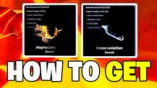 Roblox Fisch - HOW TO GET & CATCH SECRET MAGMA & FROZEN LEVIATHAN (Full Guide - Location)