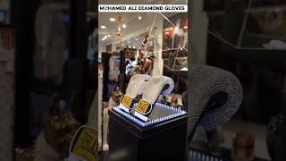 Mohamed Ali Diamond Plated Gloves #mohamedali #boxinglegens #worldboxing #viralboxing