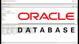 ORACLE DATABASE TUTORIAL