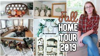 NEW! Fall Farmhouse Home Tour 2019 | Farmhouse Decor Ideas | Budget Home Decor