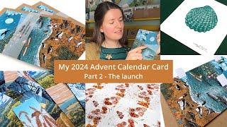 My 2024 Advent Calendar Card and Autumn/Winter Launch