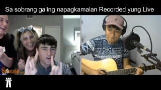 Caloy Quemada Singing to strangers Epic Reaction