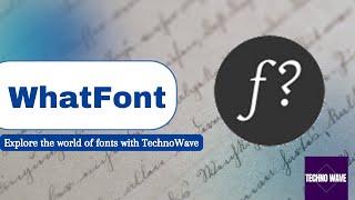 WhatFont Chrome Extension