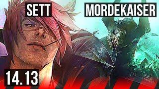 SETT vs MORDEKAISER (TOP) | 6 solo kills | VN Master | 14.13