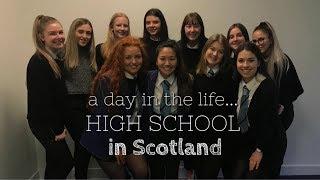 a day in the life of high school in Scotland vlog