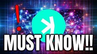 KASPA (KAS) HOLDERS GET READY THIS WEEK COULD BE BIG, HERE IS WHY !! | KASPA CRYPTO NEWS TODAY