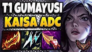 T1 Gumayusi Kaisa vs Xayah ADC [ TripleKill ] Korea Grandmaster Patch 14.15 