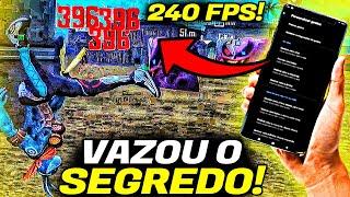 Como Ter Mais FPS No Free Fire AGORA Para Jogar [LISO] Sem Travar Fácil Configuração