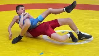 Wrestling / Ringen Einzelmeisterschaft Torgelow, Greco, Jugend B, 44 kg, Grützner - Korshunov