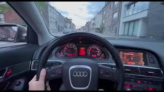 Audi A6 C6 3.2 FSI Muffler Delete POV Drive