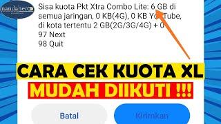 CARA CEK KUOTA XL - Mengecek Paketan XL