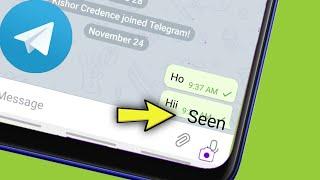Telegram || Chat Not Show Seen Problem || Message Seen Problem