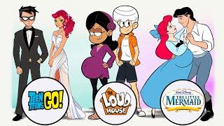 Disney Couple Life After Happy End | Cartoon Wow