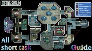 All short task | Skeld map |  among us | guide