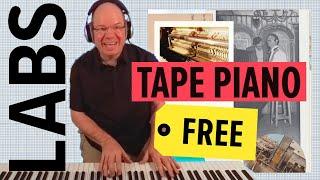 Let's Play LABS TAPE PIANO FREE Lo Fi Upright Piano