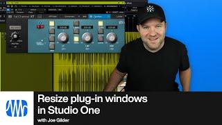 Can't Move or Close Plug-in Windows in Studio One? Here's the fix! | PreSonus