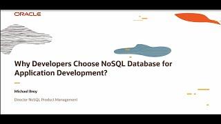 Why Do Developers Choose Oracle NoSQL Database for Application Development?