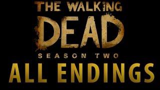 The Walking Dead Season 2 - EVERY ENDING (All 7 Endings)