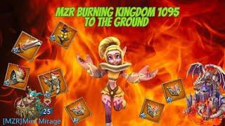 WE BURNED KD. 1095 TO THE GROUND ! - LORDS MOBILE