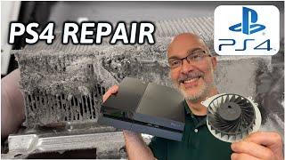 Broken/overheating PS4 - Repair and Restore (Fan Fix!)