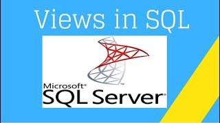 How to create select alter drop views in SQL?