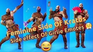 Kratos Doing Girlie Emotes - Pure Cringe Episode 1 - Fortnite