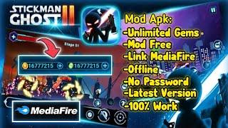 Stikman Ghost 2 Mod Apk V.7.5 Terbaru 2022 Latest Version - Unlimited Gems | Via MediaFire