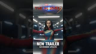 Captain Marvel T4 & Uniform | The Marvels Update Sneak Peek #shorts #marvelstudios #mff