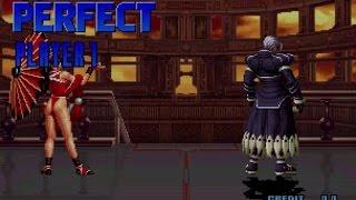 The easiest way to beat Final Boss Original Zero with Mai (PERFECT) | KOF 2001