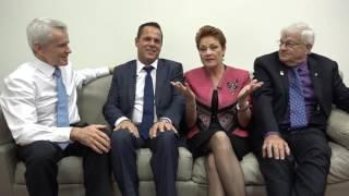 Pauline Hanson's One Nation Welcomes Their New Senator Peter Georgiou