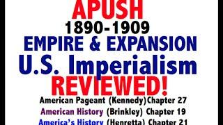 American Pageant Chapter 27 APUSH Review (APUSH Period 7 American Expansion)