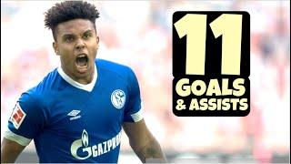 Weston McKennie - All 11 Goals & Assist For Schalke 2019/20