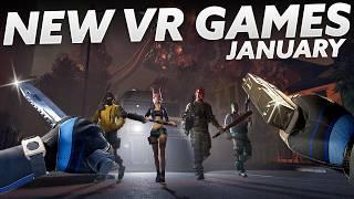 NEW VR GAMES JANUARY 2025! It's A HUGE Month for VR!!