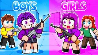 BOYS vs GIRLS Roblox Rivals!