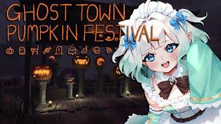 【THE ANNUAL PUMPKIN TOWN GHOST FESTIVAL】explore with me!!【Maid Mint Fantome】