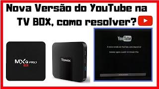 como atualizar o aplicativo do YouTube