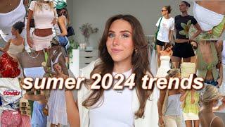 SUMMER 2024 FASHION TRENDS | pinterest inspired + wearable outfit inspo! *what to wear this summer*