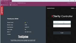 1 - How connect to Lenovo SR590 server remotely via the management port of the server