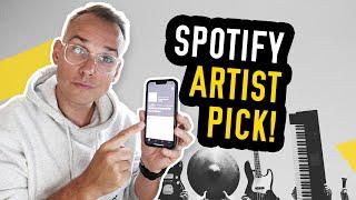 Artist Pick HACK on Spotify for Artists!