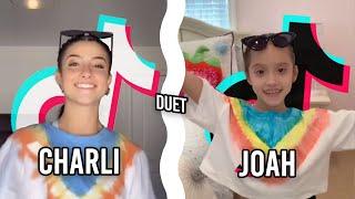 8 Year Old Does TikTok Duet With Charli D'Amelio 