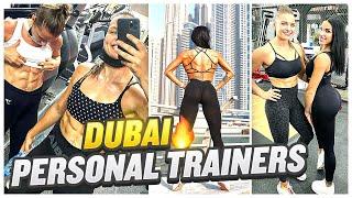 How To Be A Personal Trainer In The Best Gym In Dubai | Legs Workout With Celine Leclerc At Binous